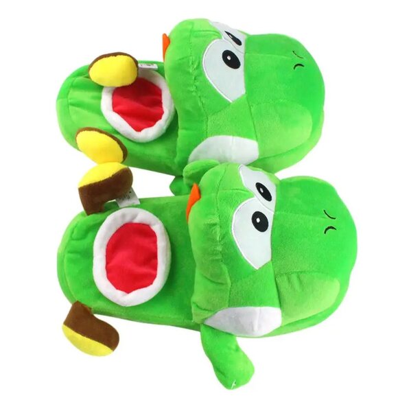 Nintendo - Super Mario - Yoshi Plush Slippers Women/Men - Picture 4 of 12